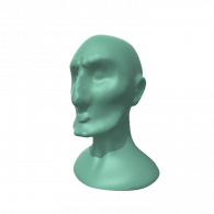 3d model - handsome squidward