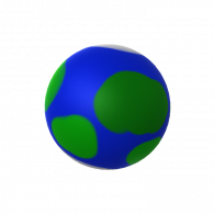 3d model - Mini earth