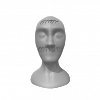 3d model - head-1