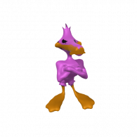 3d model - Daffy Duck