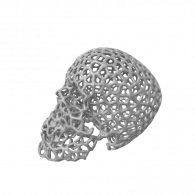 3d model - Voronoi-Skull