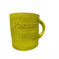 3d model - my mug