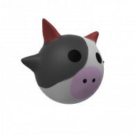 3d model - vaca