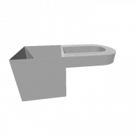 3d model - 10 milliliter measuring cup