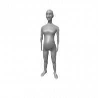 3d model - pregnant woman