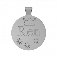 3d model - Round Pendant