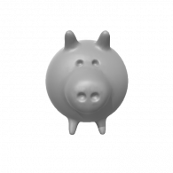 3d model - pig