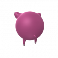 3d model - weird pig