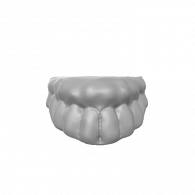 3d model - top teeth