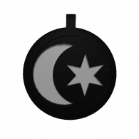 3d model - big circle rotating keychain LAST DRAFT