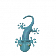 3d model - Gecko