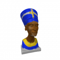 3d model - Bust of Nefertiti