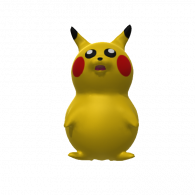 3d model - pikachu