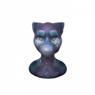 3d model - galaxy dog