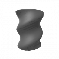 3d model - Spiral-Vase