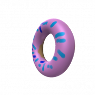 3d model - Doughnut