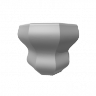 3d model - WAVY CUP