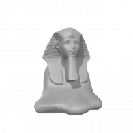 3d model - Sphinx of Hatshepsut