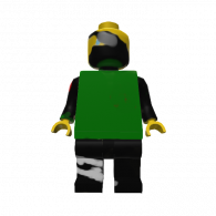 3d model - kakashe lego yellow