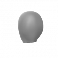 3d model - simple robot head