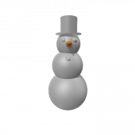 3d model - Snowman Project 2