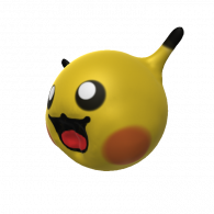 3d model - pikachu