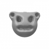 3d model - Noseless kitty