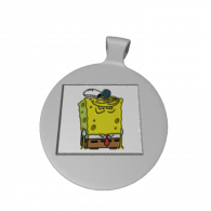 3d model - Spongebob Circle 