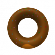 3d model - donut