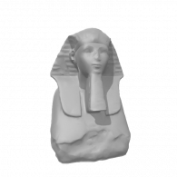 3d model - Sphinx of Hatshepsut