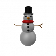 3d model - Snowman Project Week 3 Day 2