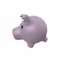 3d model - piggy