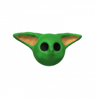 3d model - yoda thing