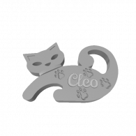 3d model - Cleo cat