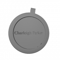 3d model - small circle rotating keychain charleigh