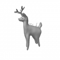 3d model - Deer