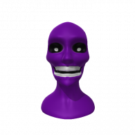 3d model - purple guy