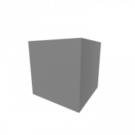 3d model - cube