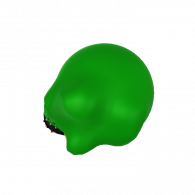 3d model - The green gome 