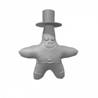 3d model - patrick star