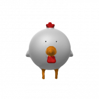 3d model - mama chickin