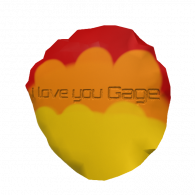 3d model - i love you gage