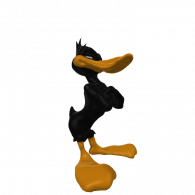 3d model - Daffy Duck