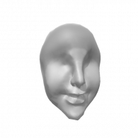 3d model - head sculpt 1