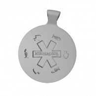 3d model - Round Pendant